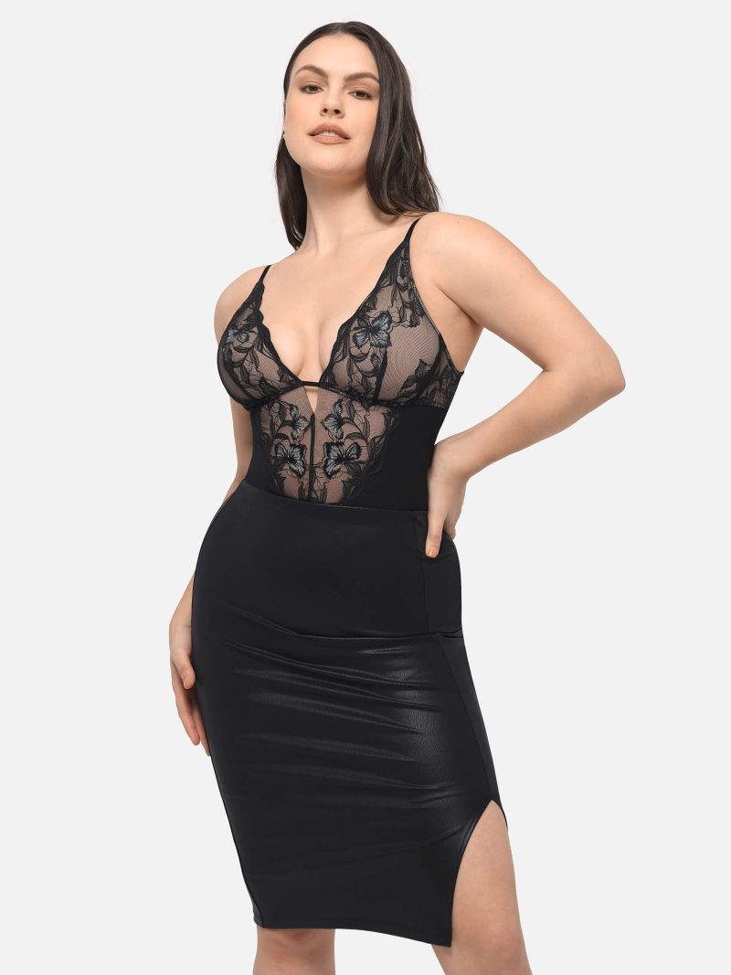 FeelingirlSculptingLaceShapewearThongBodysuit 3 951eff6c d2d2 49f0 a4a8 fd9ce8195f46