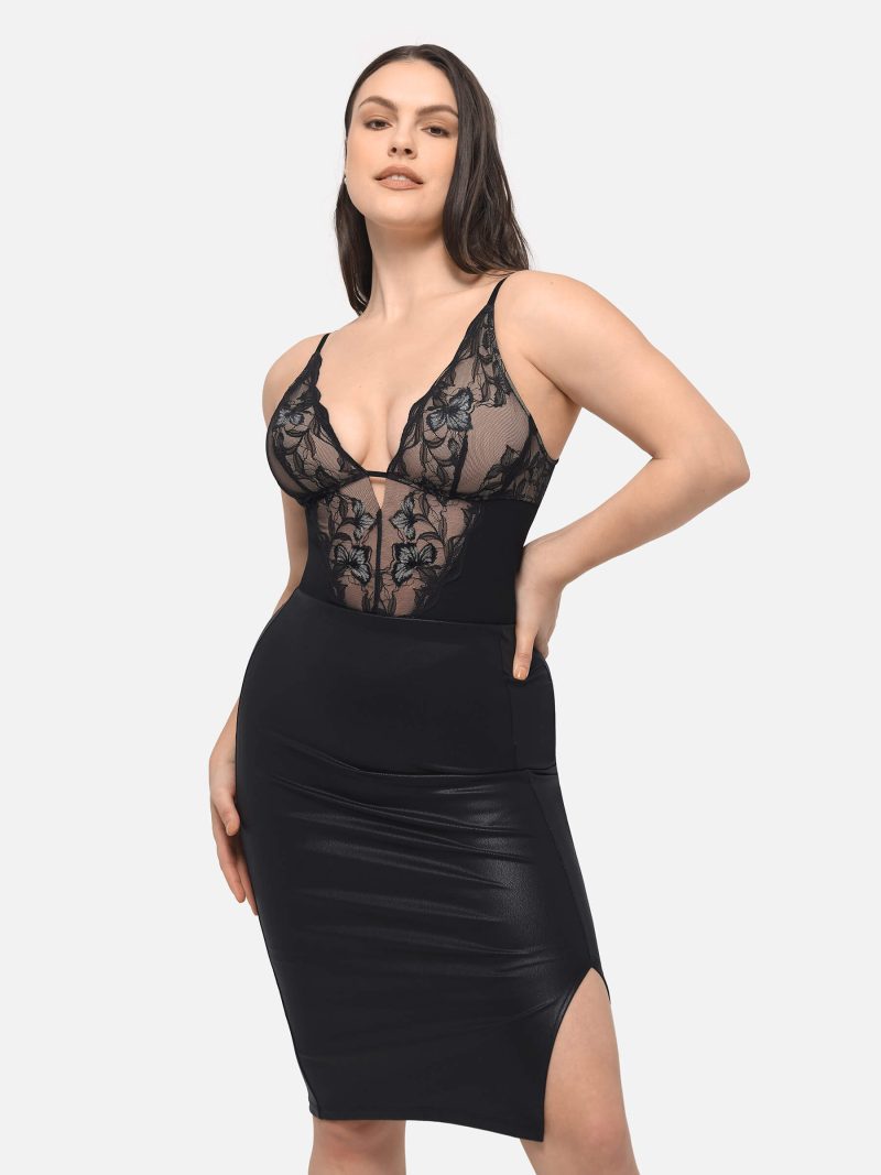 FeelingirlSculptingLaceShapewearThongBodysuit 3 ab238501 e87b 4b10 b26f 44376ddcba3e