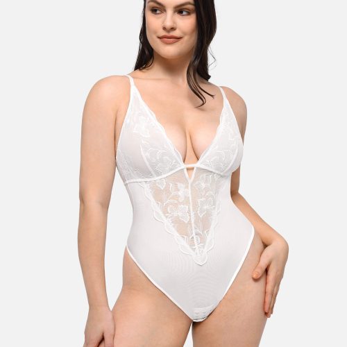 FeelingirlSculptingLaceShapewearThongBodysuit 5 05906251 a48f 4542 81f5 59c39ccf79ae