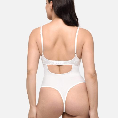 FeelingirlSculptingLaceShapewearThongBodysuit 8 299c3f7e be20 42a7 9978 3a76aaa780b1