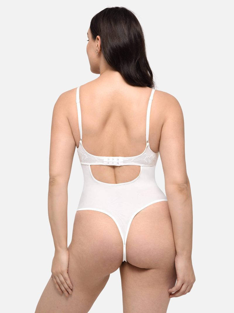 FeelingirlSculptingLaceShapewearThongBodysuit 8 faef25e8 61db 4eb6 9a2b 2f94e3536c7f