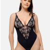 Feelingirl Lace Shapewear Thong Shaping Bodysuit