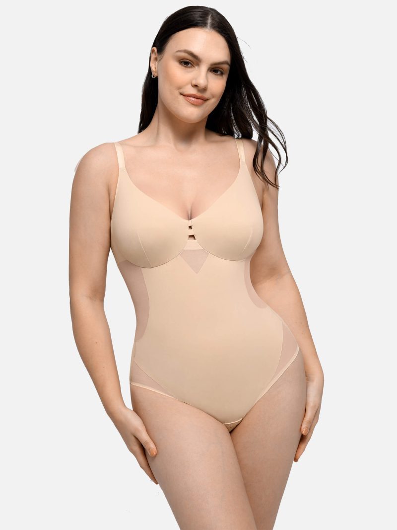 Feelingirl Seamless Waist Control Breast Lift Shapewear