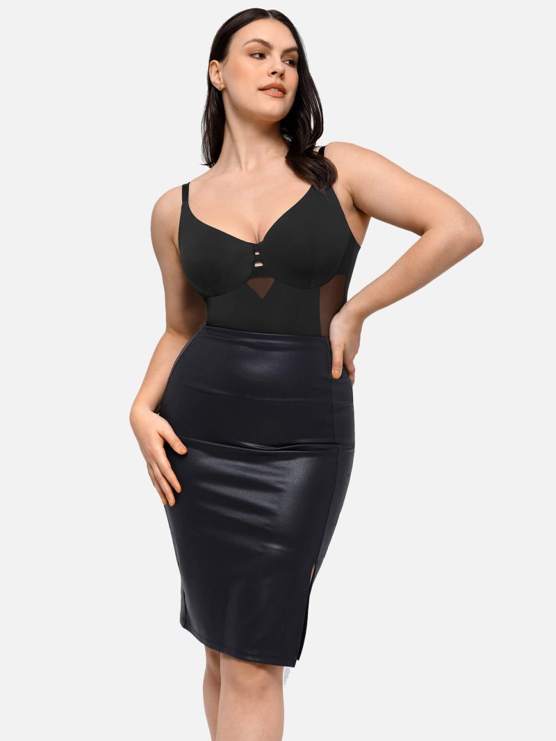 FeelingirlSeamlessWaistControlBreastLiftShapewear 12