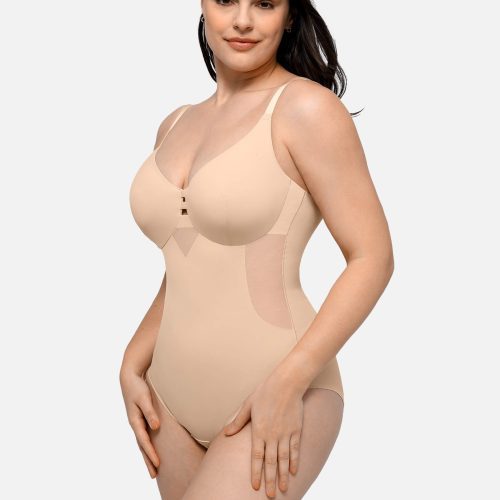 FeelingirlSeamlessWaistControlBreastLiftShapewear 2