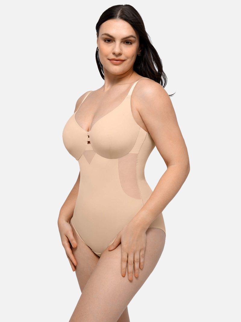 FeelingirlSeamlessWaistControlBreastLiftShapewear 2