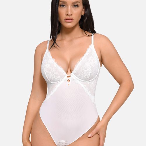 FeelingirlVNeckElegantLaceSculptingThongsBodysuit WH1 6 05944b48 6e47 4f98 9809 bb671251d64e