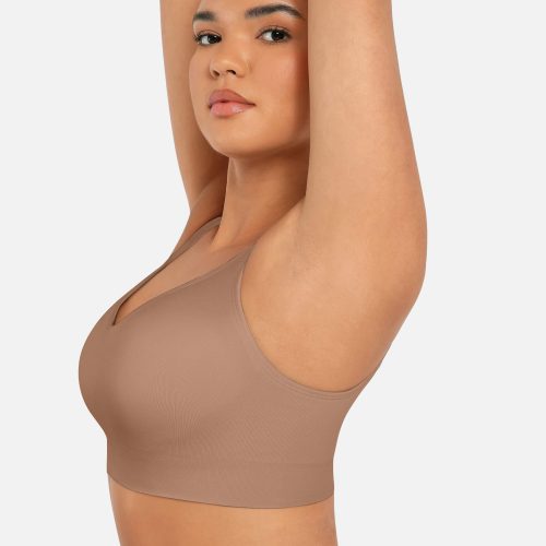 Feelingirl Built in Soft Cups Full Coverage Wireless Bras BN7 1