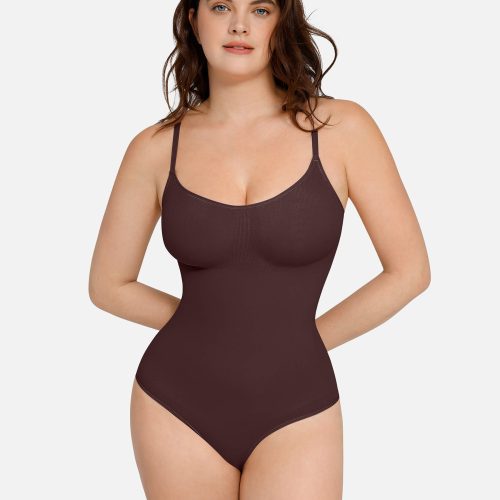 Feelingirl Everyday Wear Seamless Thong Bodysuit