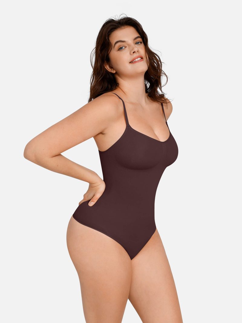 Feelingirl Everyday Wear Seamless Thong Bodysuit 10