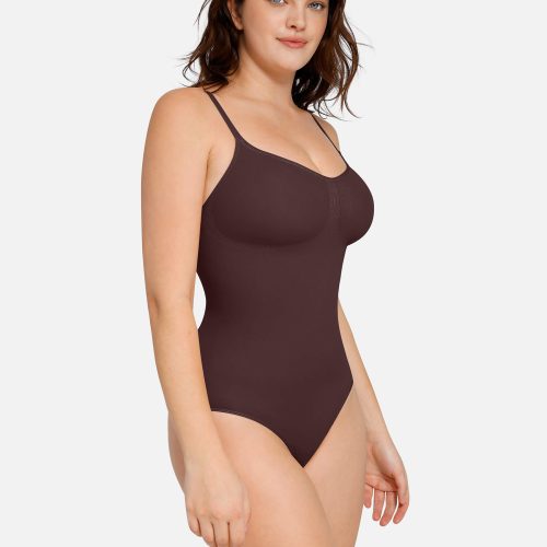 Feelingirl Everyday Wear Seamless Thong Bodysuit 7