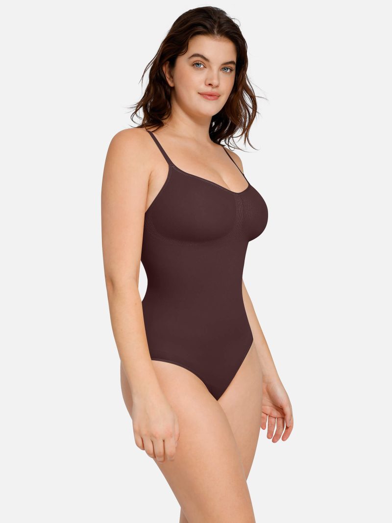 Feelingirl Everyday Wear Seamless Thong Bodysuit 7