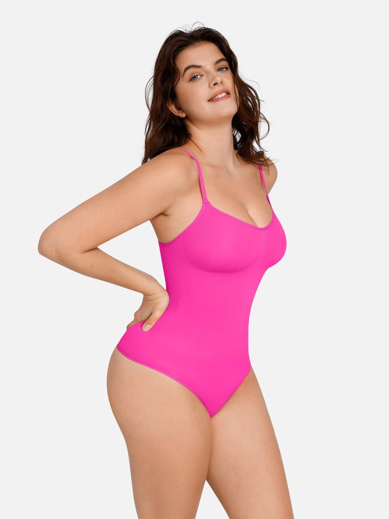 Feelingirl Everyday Wear Seamless Thong Bodysuit 9