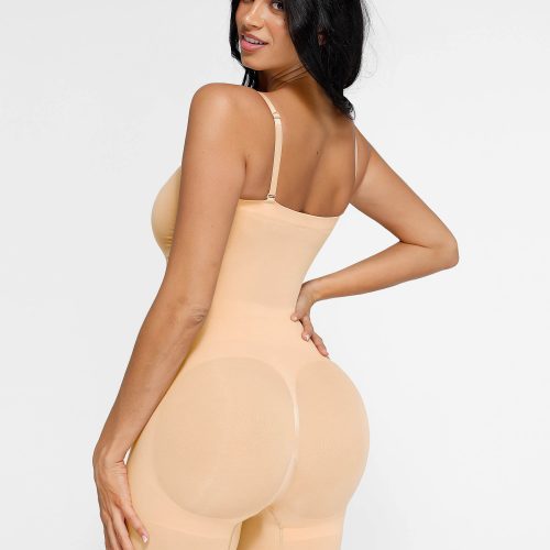 Feelingirl Seamless Strapless Bodysuit with Removable Straps 2 110dfb57 dd29 41d4 bb48 5d931afb0afe