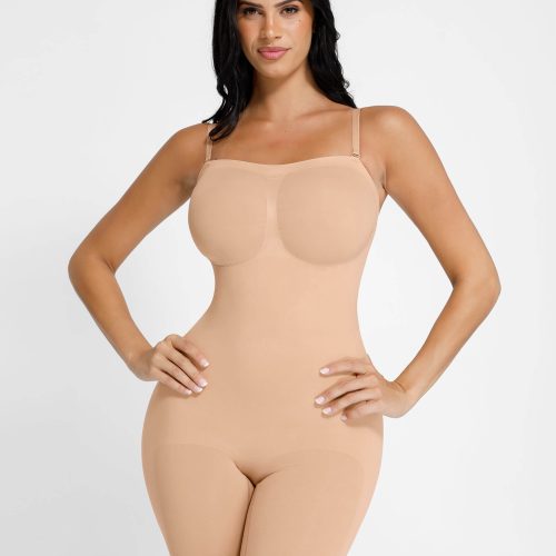 Feelingirl Seamless Strapless Bodysuit with Removable Straps 2 acdfd630 8535 4216 94e1 e4b4c0bb40c7