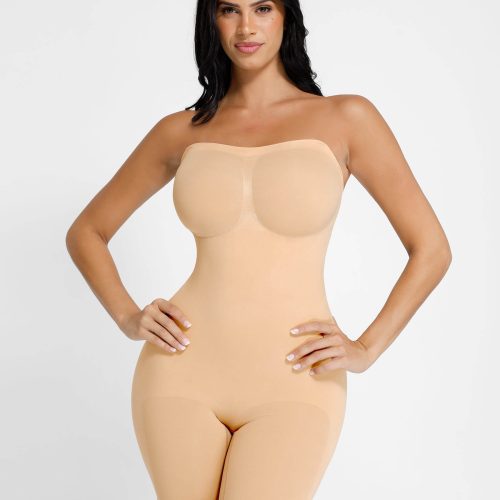 Feelingirl Seamless Strapless Bodysuit with Removable Straps 6 7d82d6e7 7214 4e4a b3ba 2d09eb138aee