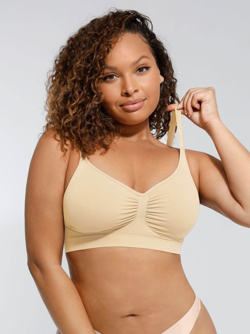 Feelingirl Smooth Seamless Comfort Wireless Bra