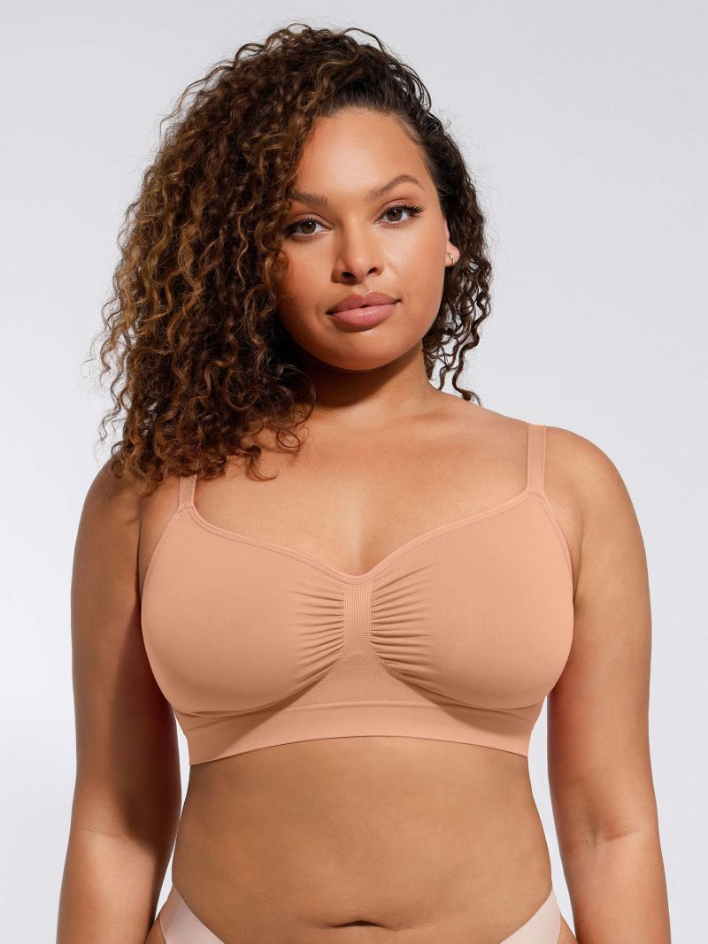 Feelingirl Smooth Seamless Comfort Wireless Bra 2