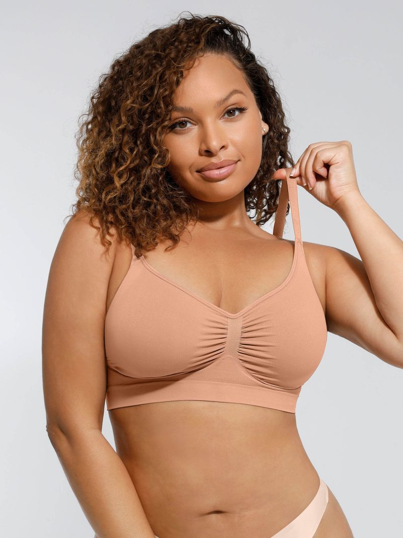 Feelingirl Smooth Seamless Comfort Wireless Bra