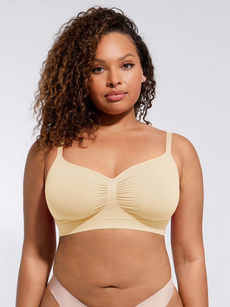 Feelingirl Smooth Seamless Comfort Wireless Bra