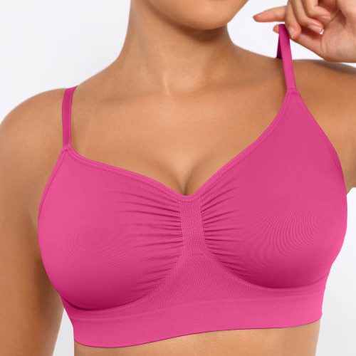 Feelingirl Smooth Seamless Wireless Bra Three Piece Bund PK5f 6