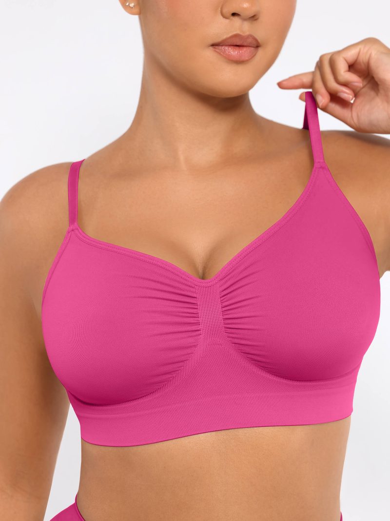 Feelingirl Smooth Seamless Wireless Bra Three Piece Bund PK5f 6