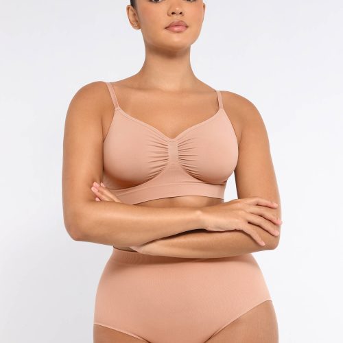 Feelingirl Smooth Seamless Wireless Bra Three Piece Bundle SK3f 10