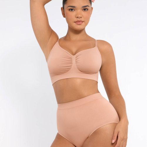 Feelingirl Smooth Seamless Wireless Bra Three Piece Bundle SK3f 14