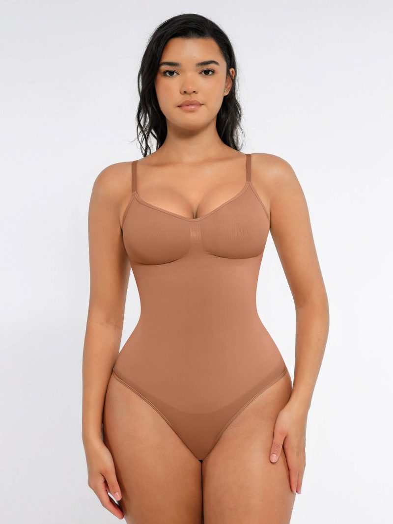 Feelingirl Tummy Control Seamless Bodysuit BN4 1