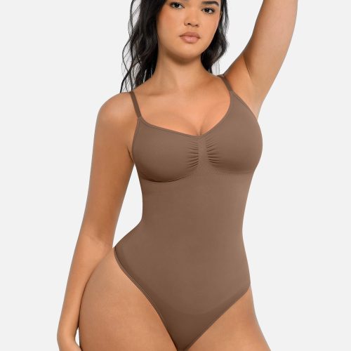 Feelingirl Tummy Control Seamless Bodysuit BN5 2