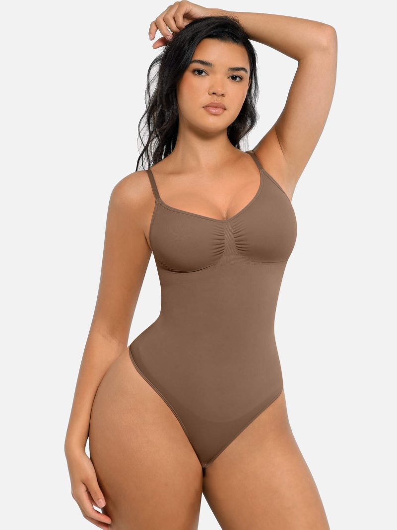 Feelingirl Tummy Control Seamless Bodysuit BN5 2