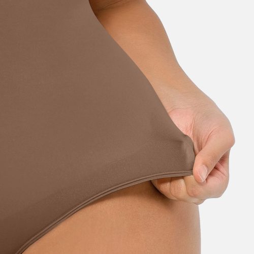 Feelingirl Tummy Control Seamless Bodysuit BN5 4