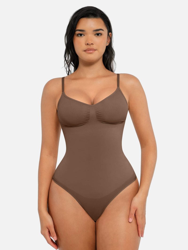 Feelingirl Tummy Control Seamless Bodysuit BN5 6