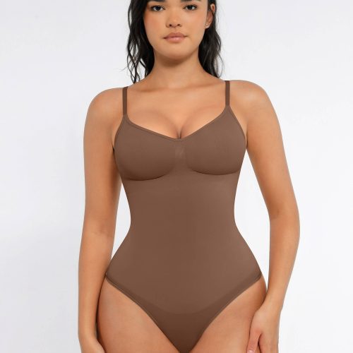 Feelingirl Tummy Control Seamless Bodysuit BN9 1