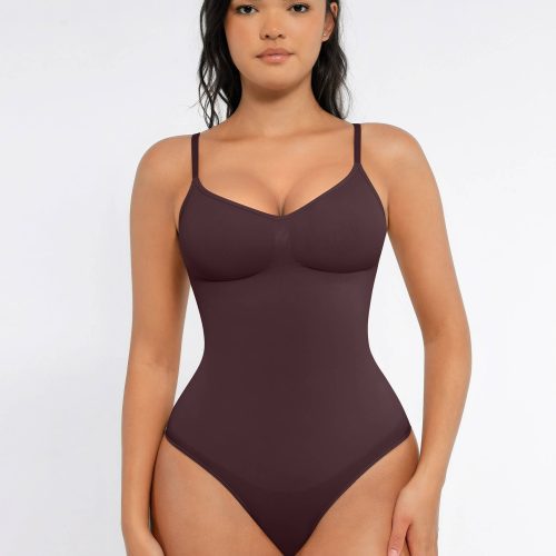 Feelingirl Tummy Control Seamless Bodysuit BR3 1