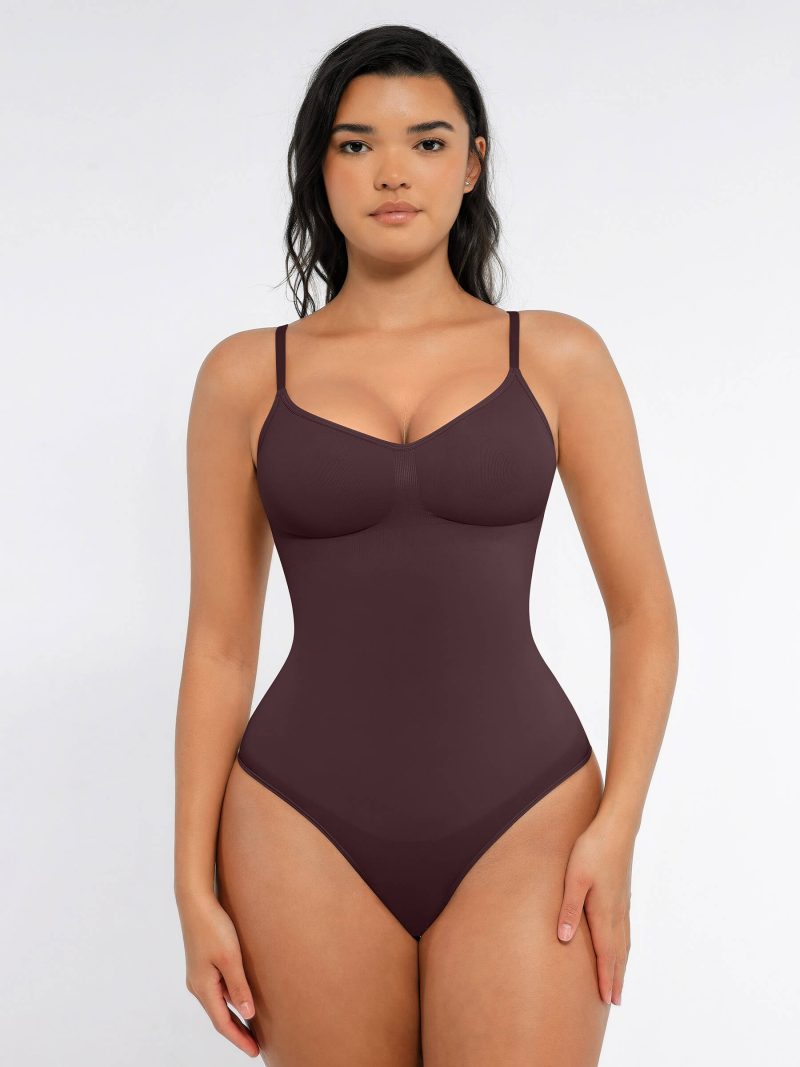 Feelingirl Tummy Control Seamless Bodysuit BR3 1