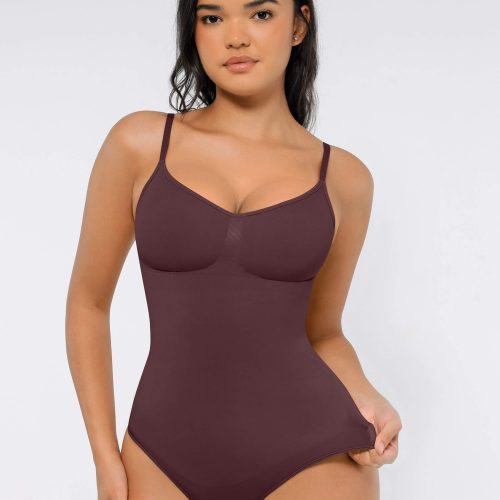 Feelingirl Tummy Control Seamless Bodysuit BR3 4