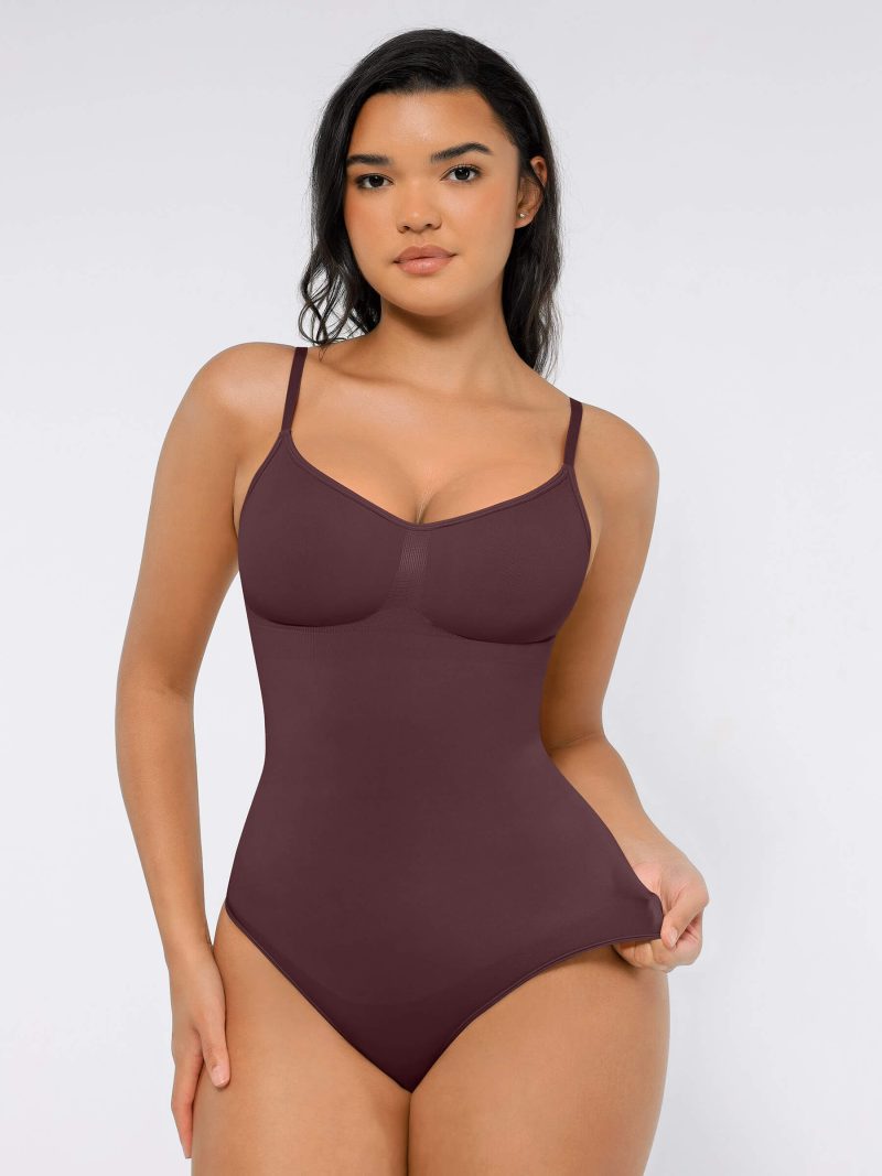 Feelingirl Tummy Control Seamless Bodysuit BR3 4