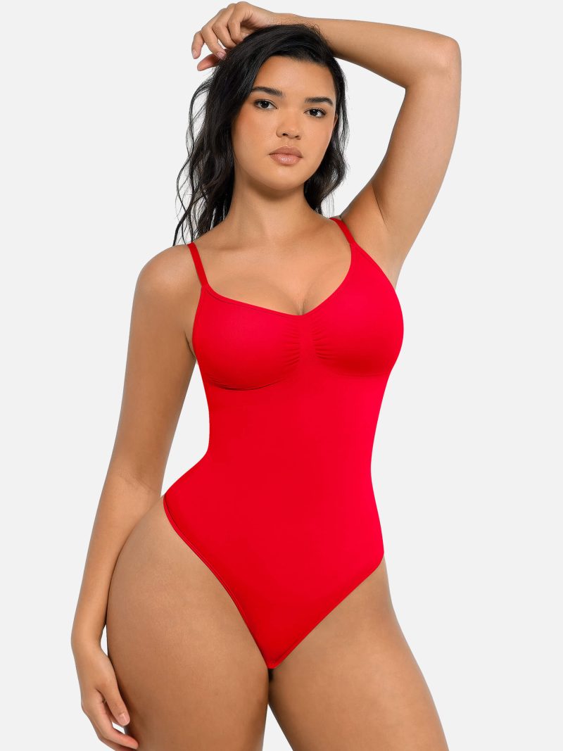 Feelingirl Tummy Control Seamless Bodysuit RD8 2