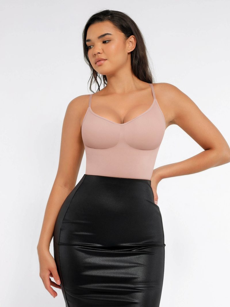 Feelingirl Tummy Control Seamless Bodysuit SK1 10