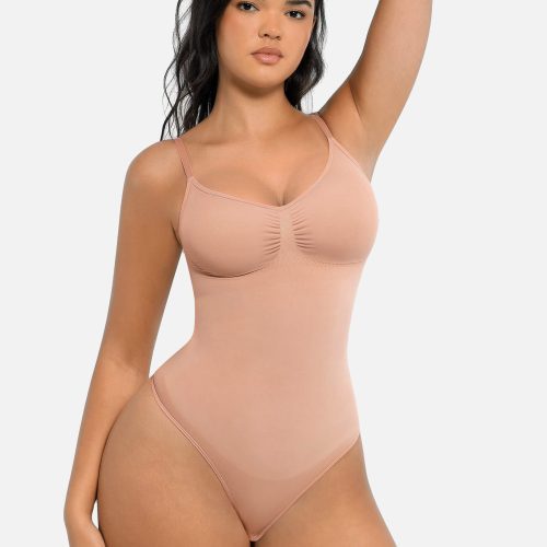 Feelingirl Tummy Control Seamless Bodysuit SK5 2