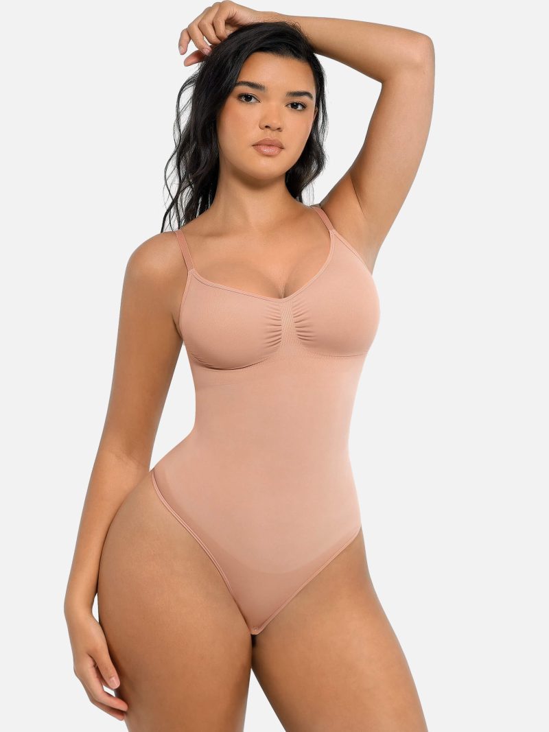 Feelingirl Tummy Control Seamless Bodysuit SK5 2