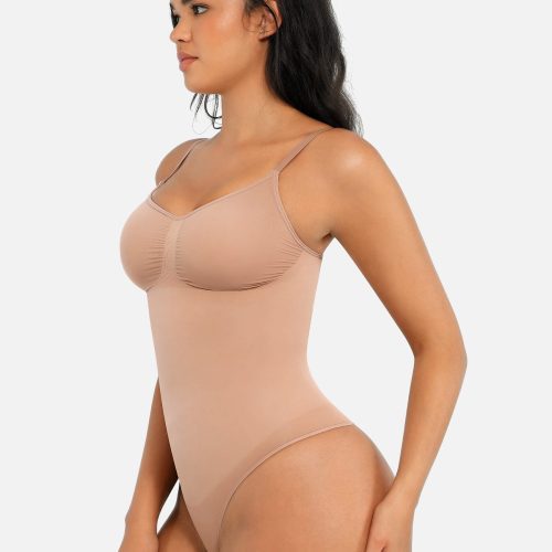 Feelingirl Tummy Control Seamless Bodysuit SK5 5