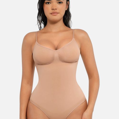 Feelingirl Tummy Control Seamless Bodysuit SK5 6