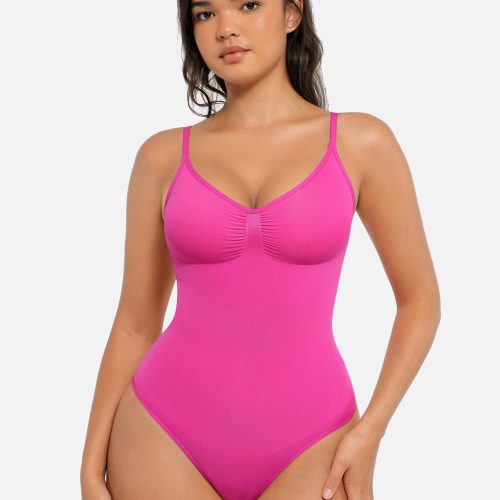 Feelingirl Tummy Control Seamless Bodysuit Three Bra Bundle PK5f 3