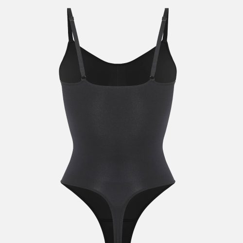 Feelingirl Tummy Control Seamless Thong Bodysuit 3