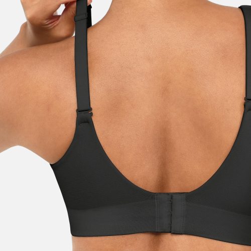 Feelingirl Wireless Push Up Seamless Comfort Full Coverage Bra BK1 4