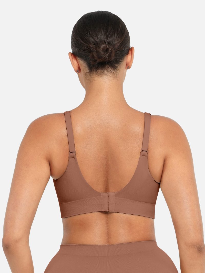 Feelingirl Wireless Push Up Seamless Comfort Full Coverage Bra BN7 1