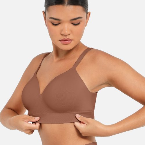 Feelingirl Wireless Push Up Seamless Comfort Full Coverage Bra BN7 5