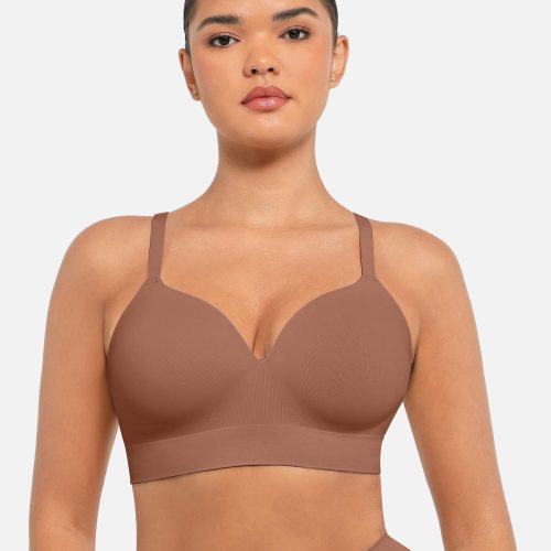 Feelingirl Wireless Push Up Seamless Comfort Full Coverage Bra BN7 6